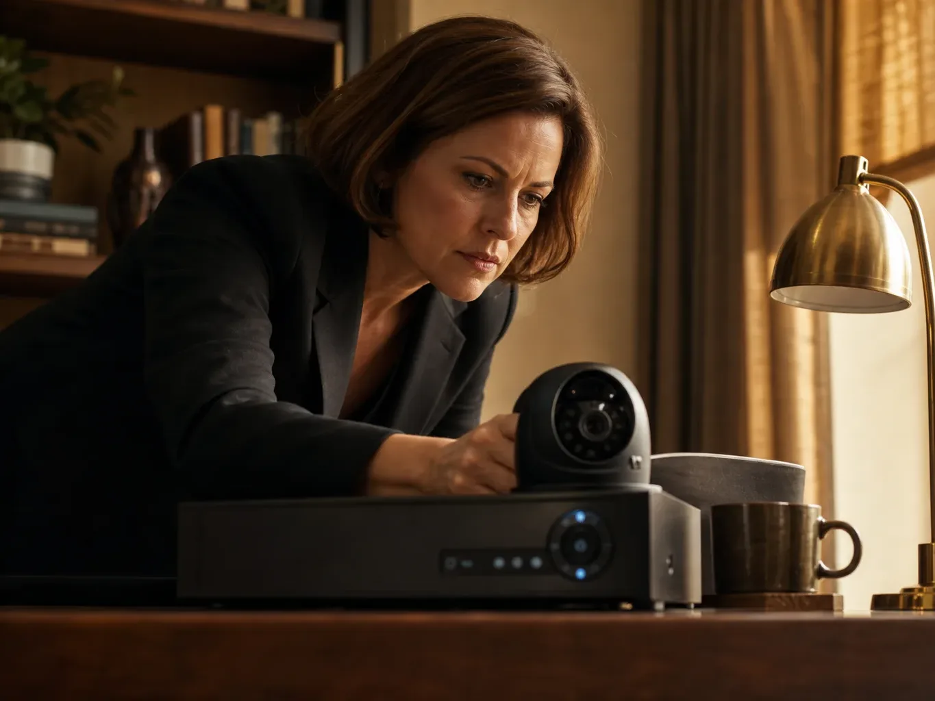 An attorney reviews security camera footage to establish clear liability